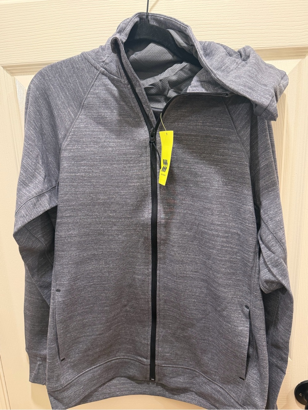 Women’s Gray Full-Zip Hooded Jacket - Performance Lightweight All in Motion XXL